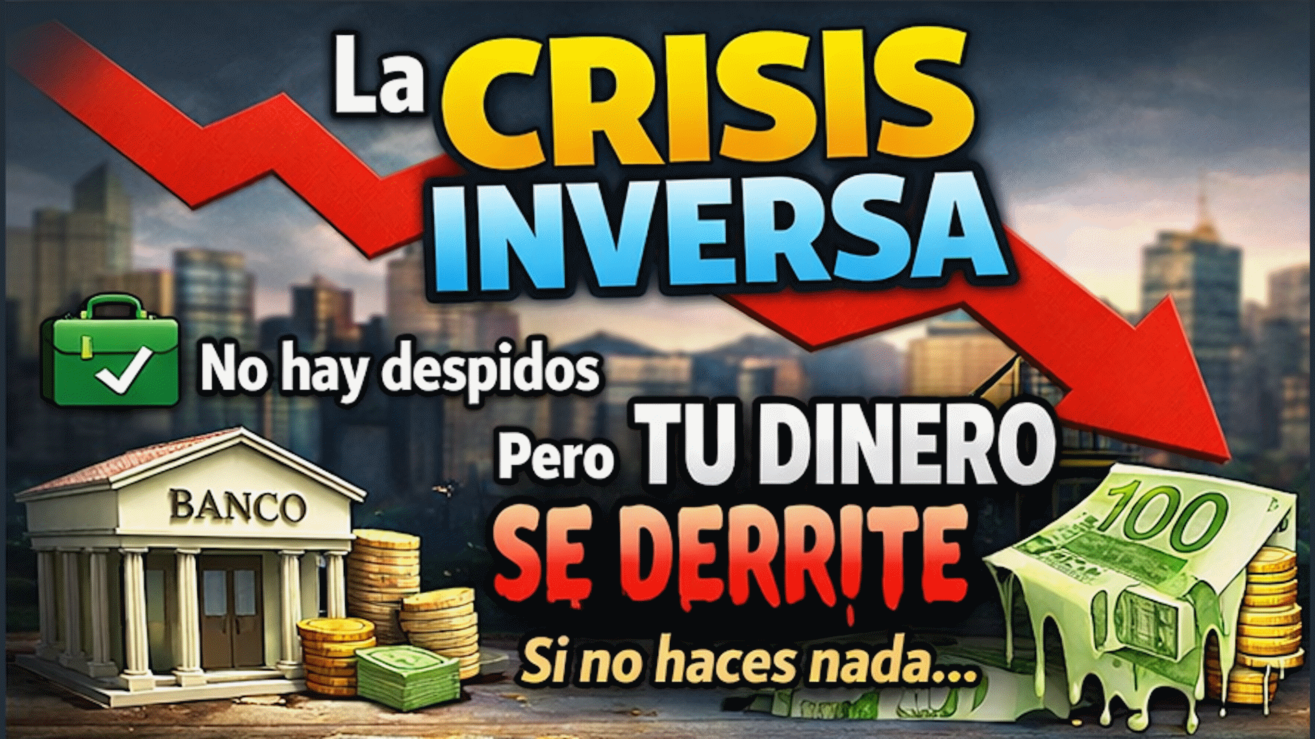 La crisis inversa: por qué tener el dinero parado hoy es perderlo