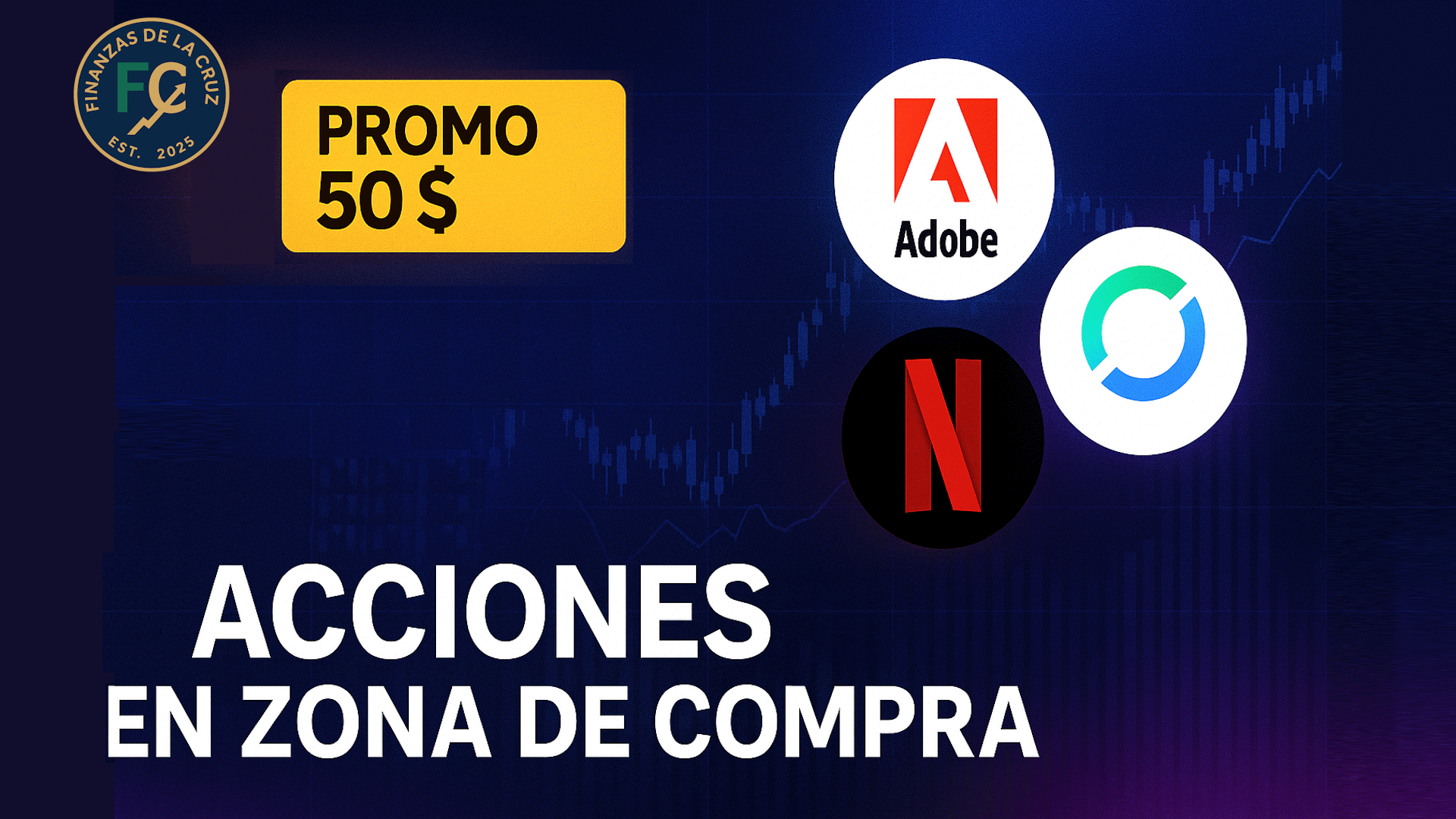 🔥 Adobe, Netflix y Circle: ¿BUEN MOMENTO DE COMPRA? + Promo Bitget hasta 50 $