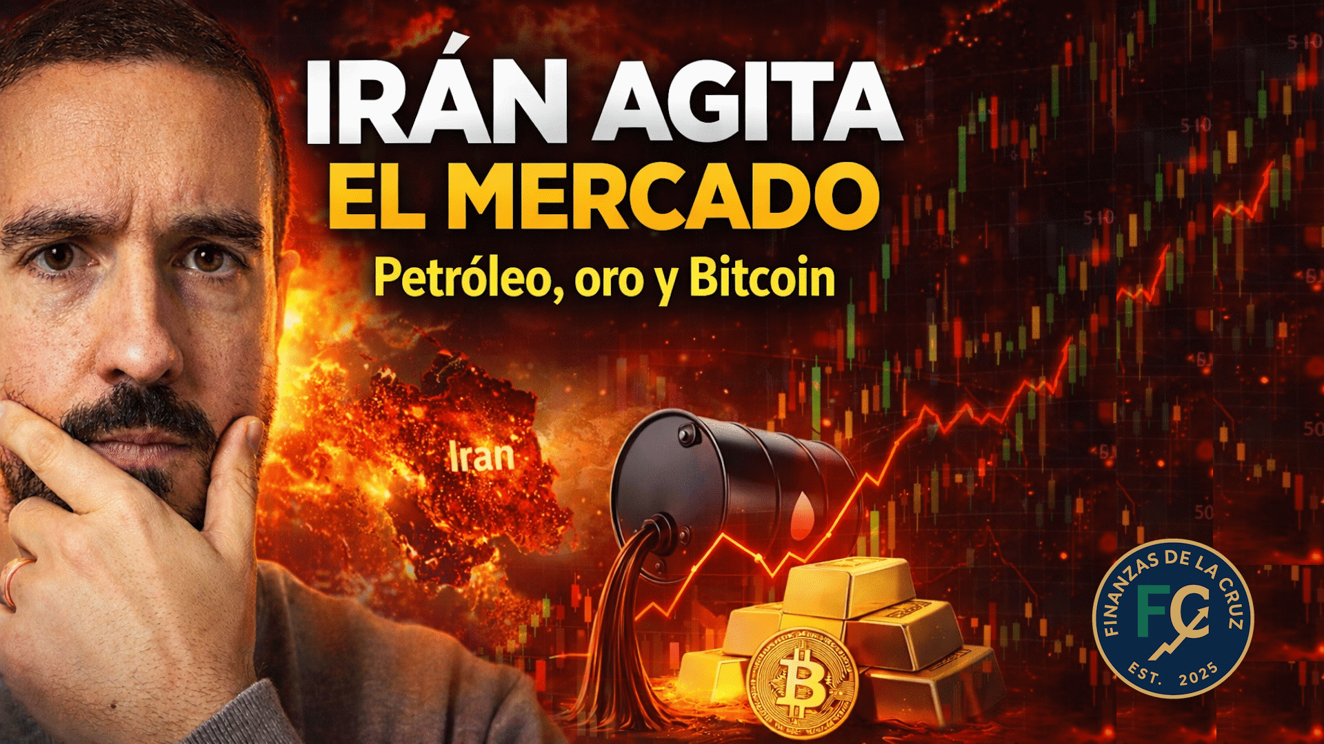 Qu&eacute; est&aacute; pasando en el mercado por la guerra de Ir&aacute;n | Petr&oacute;leo, oro, BTC y bolsas