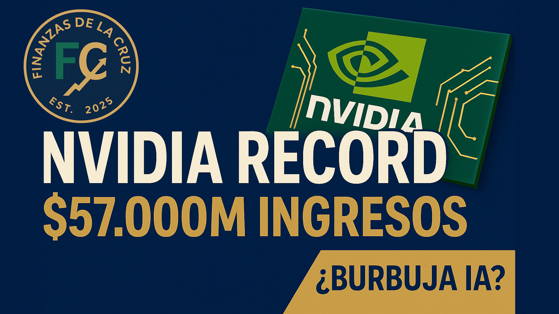 NVIDIA presenta resultados RÉCORD: $57.000M y el data center se dispara